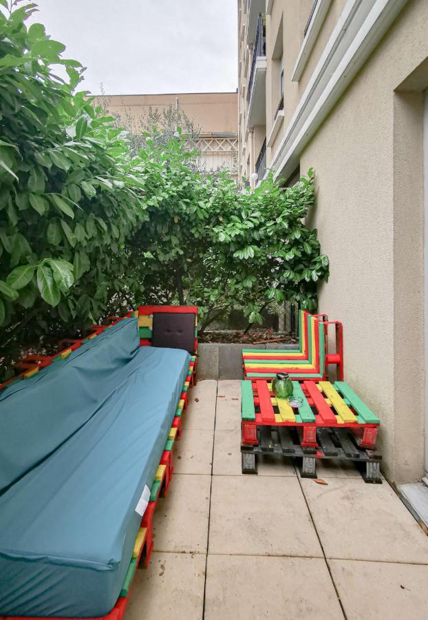 Ferienwohnung Charming Studio Near Jean Mace Lyon Exterior foto